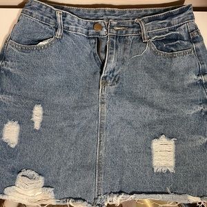 Jean Skirt